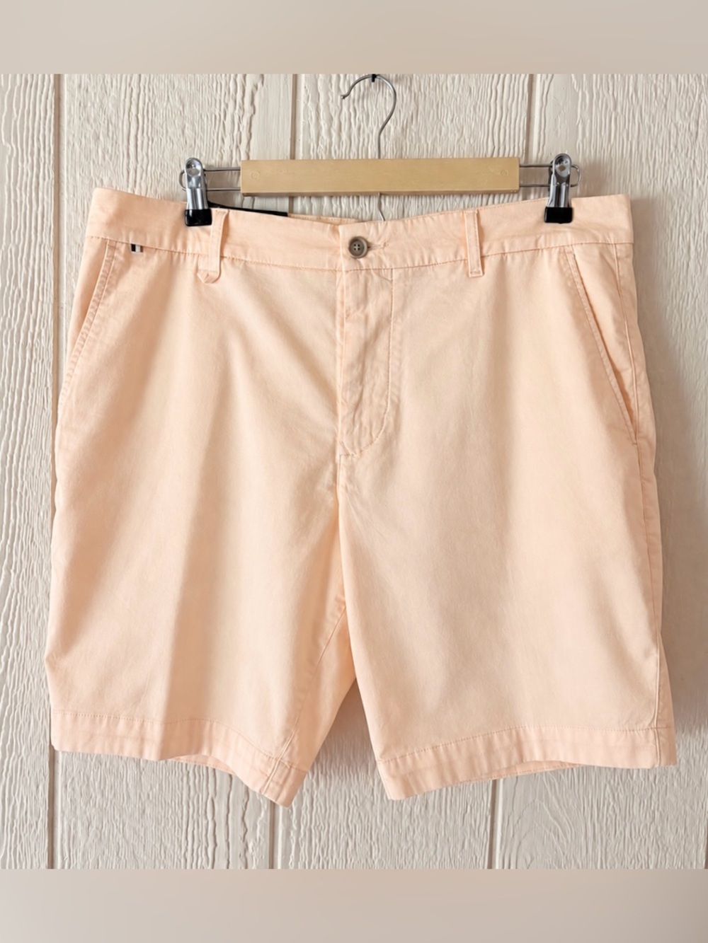 BOSS Hugo Boss H Slice Slim Fit Shorts Peach Size 36